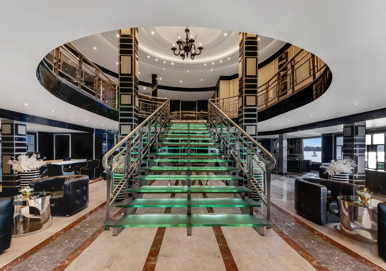 Lobby of the MS Moon Dance Nile Cruise Nile cruise